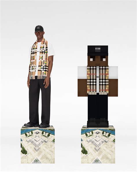 minecraft burberry|burberry minecraft collection.